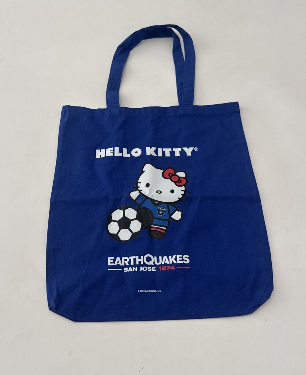 Hello Kitty San Jose Earthquakes Tote Bag Collaboration